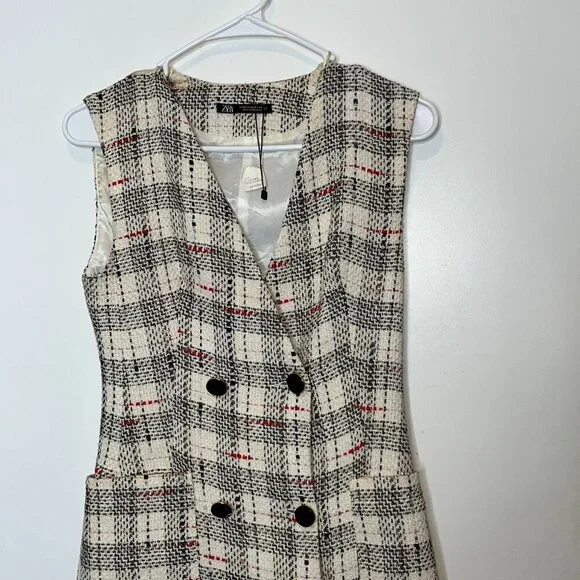 Zara Wome weed  Fringe Dress Muli Color  XS - Picture 7 of 14